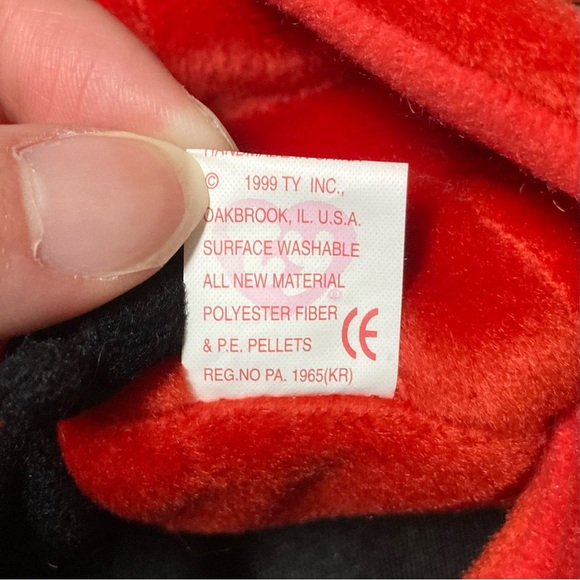 💫 Vintage 1999 Mac The Cardinal Bird Ty Beanie Baby - Picture 14 of 14